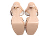 YSL Nude Patent Tribute 105 Platform Sandals