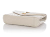 Saint Laurent Medium Crema Grain De Poudre Envelope Bag