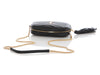 Saint Laurent Mini Black Grain De Poudre Matelassé Monogram Lou Camera Bag