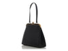 YSL Vintage Black Frame Bag
