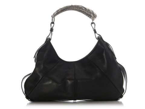 YSL Black Lambskin Mombasa