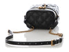 Saint Laurent Black Quilted Graine de Poudre 80s Vanity