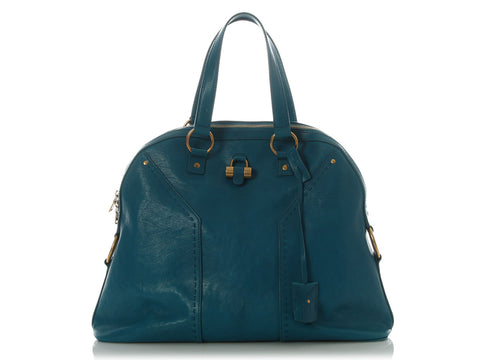YSL Large Teal Muse