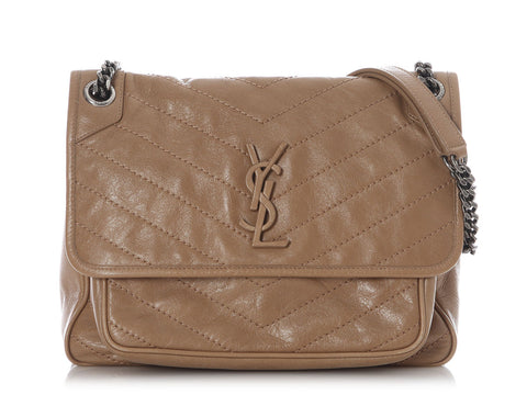 Saint Laurent Medium Toffee Niki