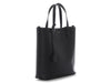 Saint Laurent Black Leather Toy Shopping Tote