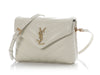 Saint Laurent Beige Matelassé Toy Loulou