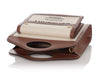 Burberry Mini Beige Canvas and Brown Leather Pocket Bag