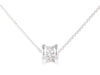 Bulgari 18K White Gold B.zero1 Diamond Necklace