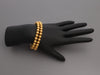 14K Yellow Gold Stretch Bracelet Set