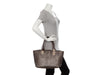 Bottega Veneta Distressed Bronze Intrecciato Cabat Tote