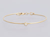 Briony Raymond 18K Yellow Gold Diamond Aura Bonbon Bangle