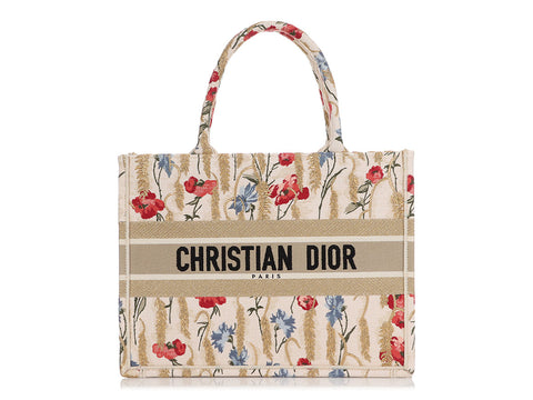 Dior Small Hibiscus Book Tote