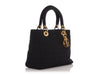 Dior Medium Black Fabric Lady Dior