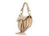 Dior Mini Beige Calfskin Saddle Bag