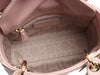 Dior Mini Light Pearl Pink Lambskin Lady Dior