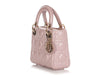 Dior Mini Light Pearl Pink Lambskin Lady Dior