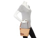 Céline Vintage Beige Triomphe Canvas Shoulder Bag