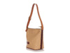 Céline Vintage Beige Triomphe Canvas Shoulder Bag
