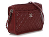 Chanel Burgundy Quilted Calfskin Crossbody