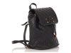 Chanel Black Quilted Caviar CC Filigree Backpack