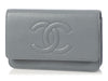 Chanel Gray Caviar Timeless Wallet on a Chain WOC