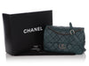 Chanel Vert Pétrole Quilted Calfskin Flap
