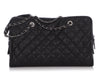 Chanel Black Quilted Caviar French Riviera Tote