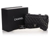 Chanel Jumbo Black Quilted Caviar Classic Double Flap