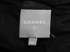 Chanel Black Lambskin Leather Utility Jacket