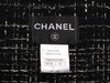 Chanel Brown Lambskin Leather and Lesage Tweed Jacket