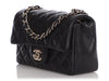 Chanel Black Lambskin Rectangular Mini Classic