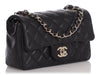 Chanel Black Lambskin Rectangular Mini Classic