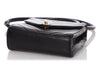 Chanel Vintage Mini Black Chevron Quilted Lambskin Envelope Flap