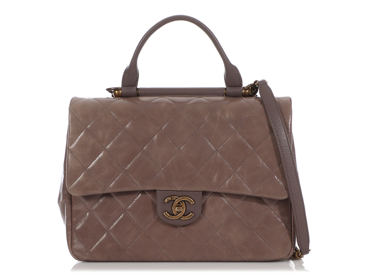 Chanel Caviar Quilted Medium Coco Handle Flap Bag