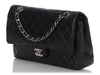 Chanel Vintage Medium Black Quilted Lambskin Classic Double Flap