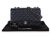 Chanel Jumbo Navy Quilted Caviar Classic Single Flap