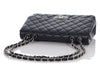 Chanel Jumbo Navy Quilted Caviar Classic Single Flap