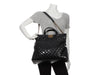 Chanel Large Black Quilted Glazed Calfskin Boy Shopping Tote
