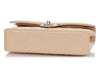 Chanel Medium/Large Iridescent Beige Quilted Caviar Classic Double Flap