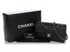 Chanel Small Black Quilted Caviar Classic Double Flap