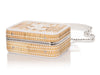 Chanel Medium Natural and White Rattan Vanity Case