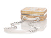 Chanel Medium Natural and White Rattan Vanity Case