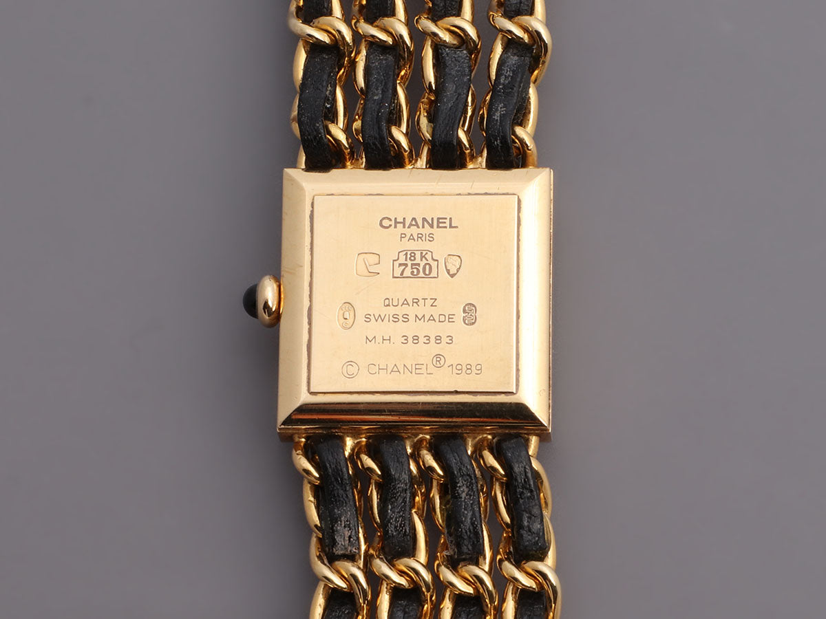 Chanel Vintage 18K Yellow Gold Mademoiselle Watch 23mm by Ann's Fabulous Finds