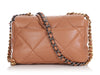 Chanel Medium 21K Caramel Quilted Lambskin 19 Flap