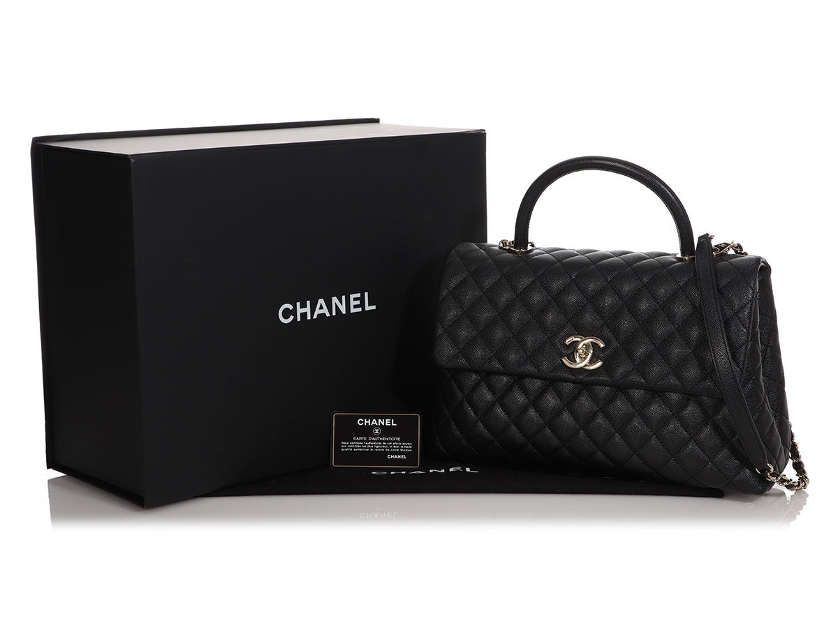 Coco luxe tote Chanel Black in Suede - 31942219