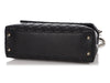 Chanel Medium Black Quilted Caviar Coco Handle