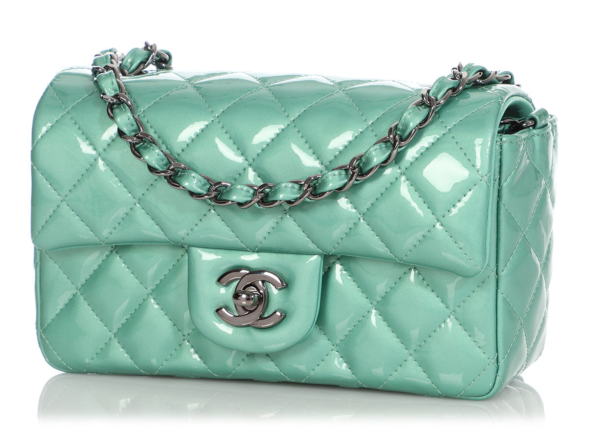 chanel patent mini