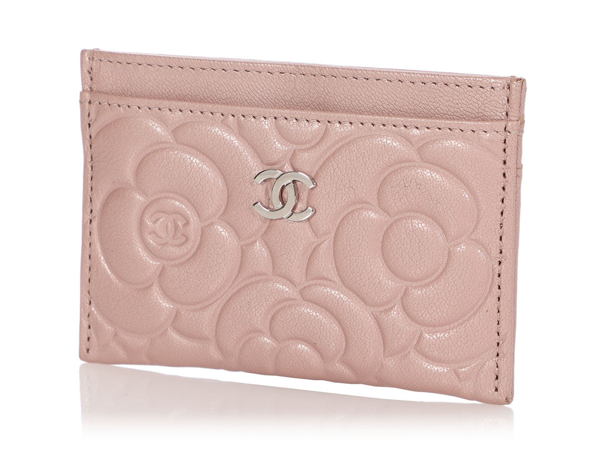 Chanel Key Holder Caviar Pink