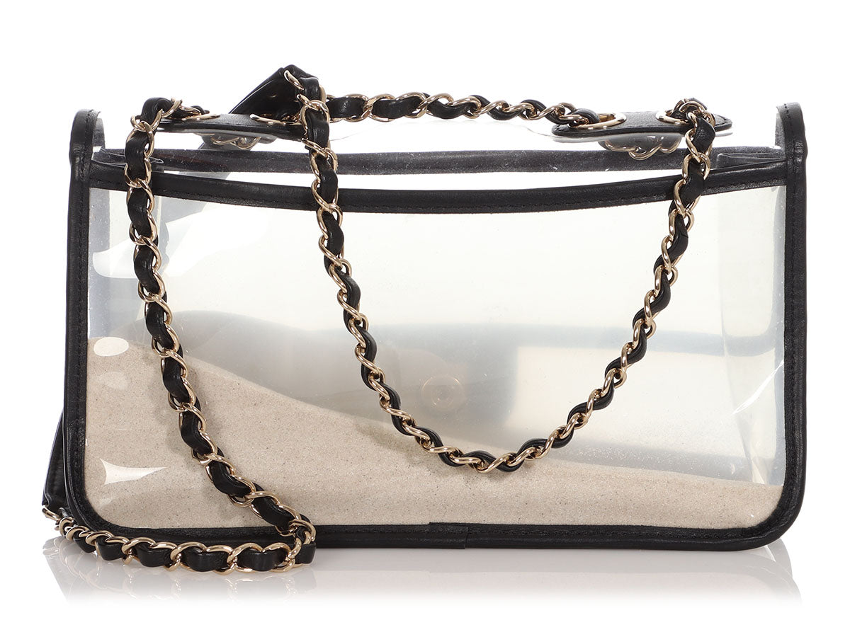 Chanel PVC Coco Sand Flap Bag – Jemeryluxury