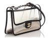 Chanel Medium Clear PVC Sand By the Sea Flap